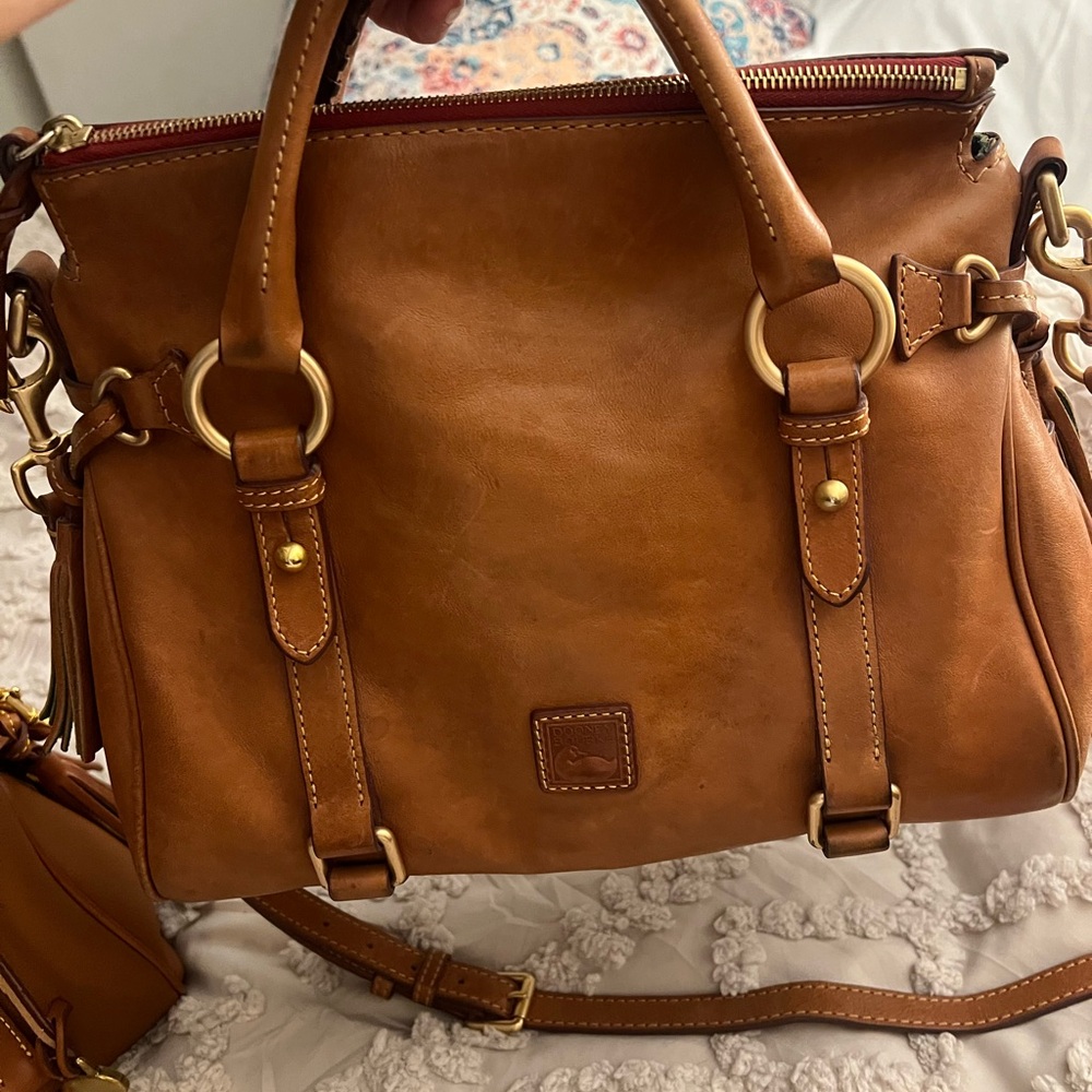 Dooney & Bourke Florentine Leather Satchel